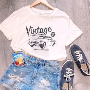 Vintage graphic tee